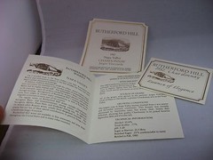 Vintage 1982 Rutherford Hill Chardonnay Wine Label Set Napa Valley Jaeger