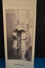 DOM PERIGNON CHAMPAGNE Booklet DECEMBER 31 1991 Wine millennium MOET CHANDON VG+