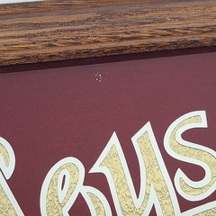 Geyser Peak Winery Wine Mirror Gold Foil Sign 27 x 21&Prime; Bar Pub Decor Vintage 80s