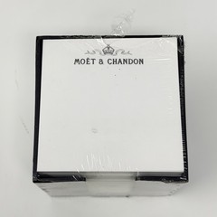 Moet & Chandon Champagne Sticky Note Memo Cube Desk Display NOS