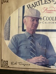 Vintage Rare Bartles And James Wine Cooler Print Ad Large Matted 26”X18”