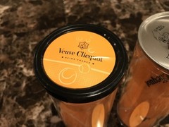VEUVE CLICQUOT CHAMPAGNE VCP SIGNATURE RARE 3 PACK TENNIS BALLS NEW SEALED