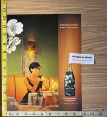 Perrier Jouet Champagne Of Romance 2000 Paper Print Advertisement