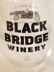 Black Bridge Winery – Our Hoopie – Paonia Colorado – Wine Glass – 7-1/4&Prime; Tall **