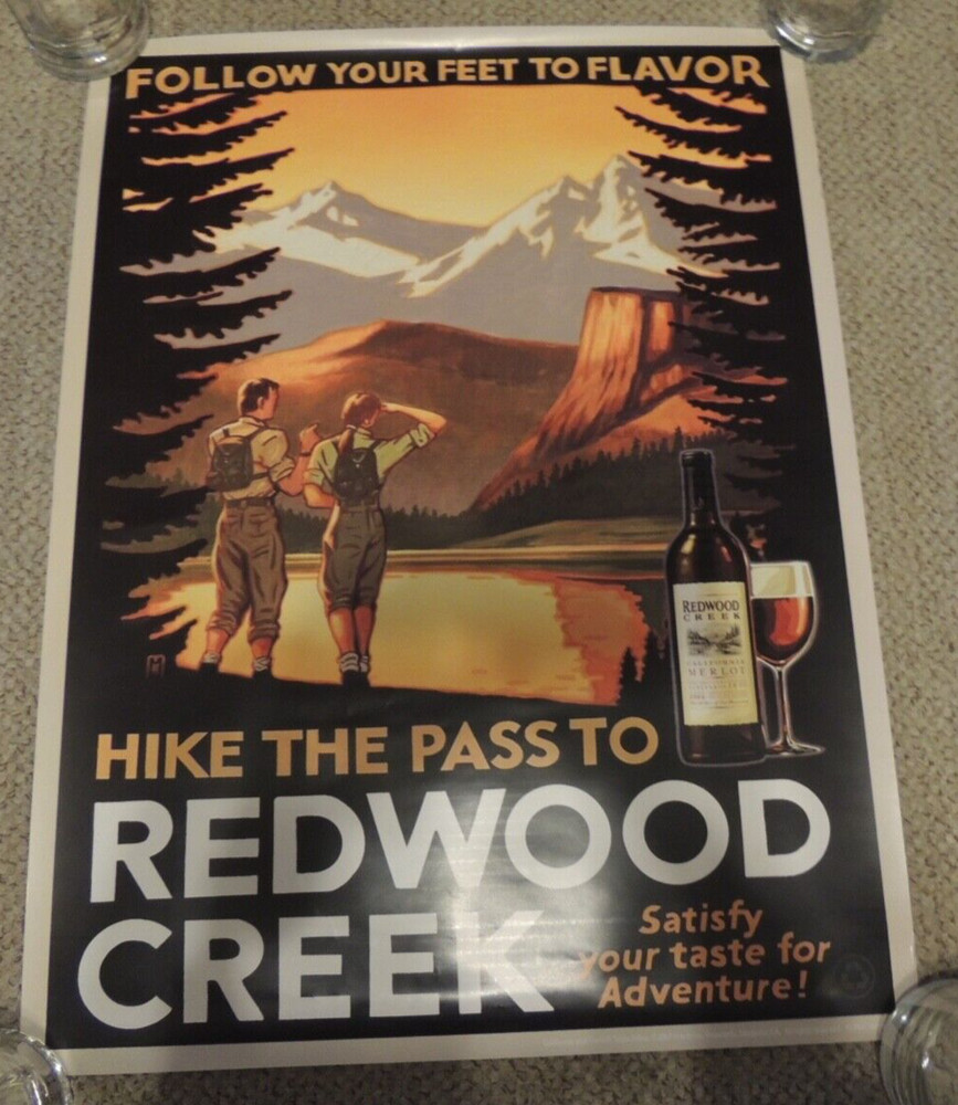 REDWOOD CREEK WINE AD 2004 « HIKE THE PASS TO REDWOOD CREEK
