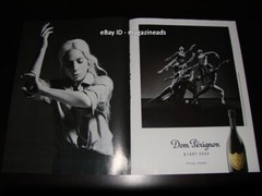 DOM PERIGNON x LADY GAGA 2-Page Magazine PRINT AD 2023 dancers