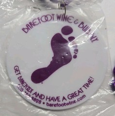 Barefoot Bubbly Promo Necklace Purple Feet