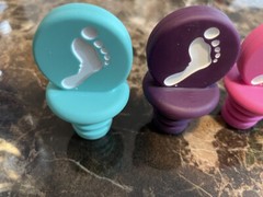 Barefoot Wine Bottle Stoppers Silicone SET OF 4 HARD TO FIND