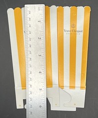 Veuve Clicquot Champagne Popcorn Boxes / Snack Containers – set of 4 – New