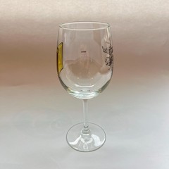 Morgan Hill Mushroom Festival Souvenir Wine Glass 2025