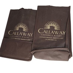 Reusable Wine Gift Bags Lot of 4 Callaway/Somerset/Burlap & Multi‑Bottle Holders