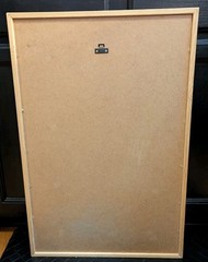 BARTON & GUESTIER (B & G) Wood Framed Menu Chalkboard Markerboard Restaurant Bar