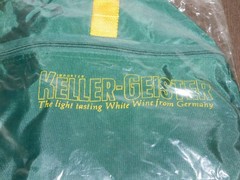 VINTAGE 17&Prime; LONG KELLER-GEISTER GERMANY WHITE WINE PROMO BAG NEW SEALED