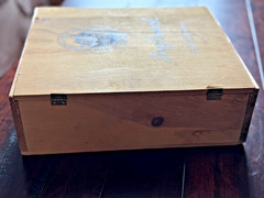 Vintage Inglenook 1979 Wooden Organizer Box Centennial Wine Crate Style Display