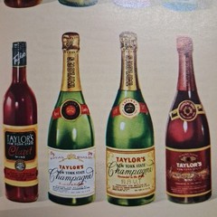 Wines for Enjoyment Taylor Advertising VINTAGE 1958 Party Cocktail Recipe