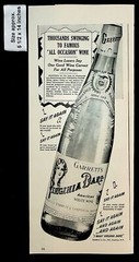 1943 Garrett&rsquo;s Virginia Dare American White Wine Drinks Vintage Print Ad 38402