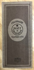 1920s Champagne Vine Country Wine Georges Chappaz Booklet Moet & Chandon France