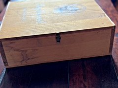 Vintage Inglenook 1979 Wooden Organizer Box Centennial Wine Crate Style Display