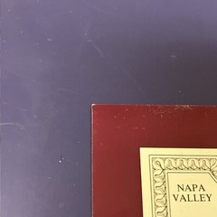 Wines of the Napa Valley Wine Label Series One Collector Poster Art Print 1983