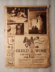 1945 « Roma Estate Wines » & « Guild Wine Sherry » Magazine Ads from Chicago Tribune