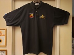 Dragon&rsquo;s Breath « all fired up » Australia Golden Grape Estate 2XL XXL Polo Black