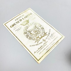 Château Gruaud-Larose 1949 Original French Wine Label Red Bordeaux