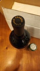 Lg 16.5 Display Bottle Francis Coppola Black Label Wine Bottle Empty Sealed