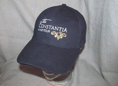 The CONSTANTIA Wine Tour South Africa official black sport hat ball cap