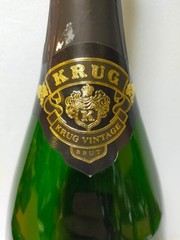 Krug 1990 Champagne 1.5L Magnum Size Empty Glass Bottle Champagne From Japan