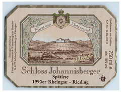 1970&rsquo;s-80&rsquo;s Furst von Metternich Schloss German Wine Label Original S18E
