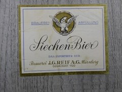 Lichen Bier Das Exportbier Der Brauerei Nürnberg Vintage Label Wine Germany