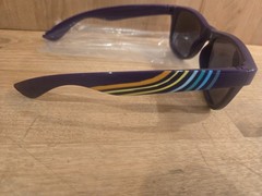 OFFICIAL NEW BAREFOOT PROMO SUNGLASSES NFL SPONSOR PURPLE WAYFARER WINE
