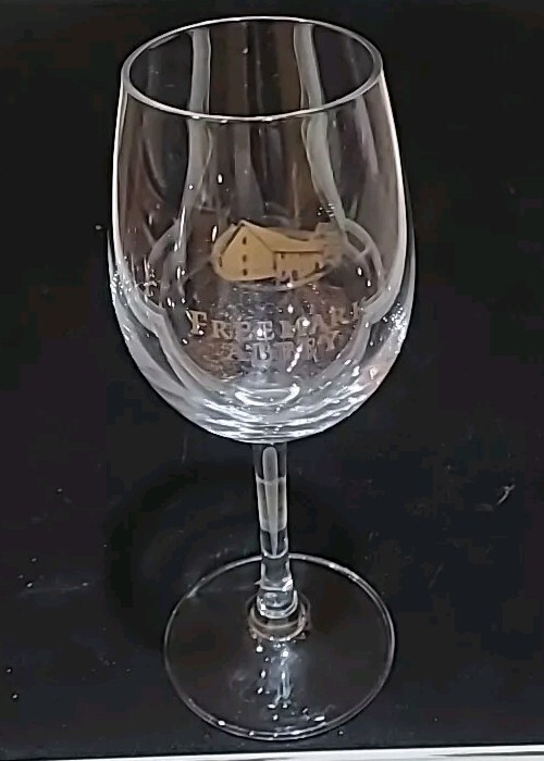 Vintage Freemark Abbey Winery wine glass St. Helena California 8&Prime; 1967-1992