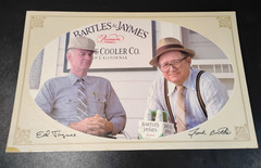 1980&rsquo;s Bartles & Jaymes Wine Cooler Advertising Cardboard Sign