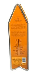 Champagne Veuve Clicquot Empty Orange Tin Box Arrow STOCKHOLM