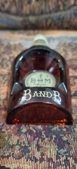 Julius Wile Sons & Co. New York Advertising Brown Glass Liqueur Bottle Ashtray