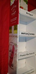 Bartles & Jaymes Wine Cooler TALL LIQUOR STORE DISPLAY SHELF NEW IN BOX NICE !