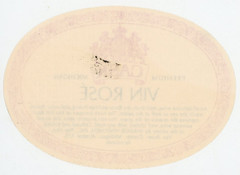 1960s-70s Paw Paw, MI Wine Cask Vine Rose Wine Warner Vineyards, Inc #2G3