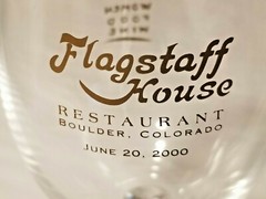 Flagstaff House Restaurant: Women Food Wine June 20 2000 – Wine Glass – Colorado