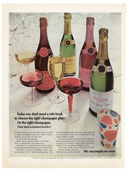 Taylor Champagne Print Ad Vintage Advertisement Vineyard Hammondsport NY 1967