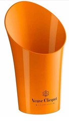 VEUVE CLICQUOT CHAMPAGNE 15&Prime; ORANGE ACRYLIC PLASTIC ICE BUCKET MAGNUM BRAND NEW »