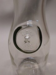 Vintage Paul Mason « Since 1852 » Glass Milk Bottle, Carafe, or Vase