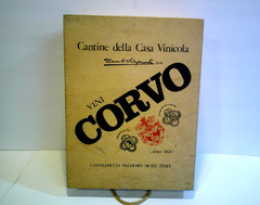 Vini Corvo Wood Wine Box – Casteldaccia Palermo Sicily Italy Cantine Casa Vinico