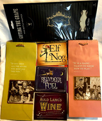 Funny Wine Bottle Bags 2+ Wine Wrapper 1 + Funny Bottle Labels 24 Adults Party