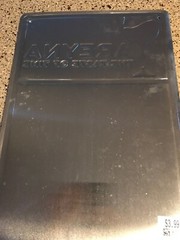 AREYNA-TASTEofTIME-LUJANdeCUYO-ARGENTINA-EMBOSSD METAL 18&Prime;X12&Prime; CHALKBOARD-EUC