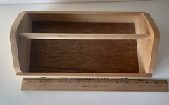 Vintage Sonoma Wine Sebastiani Vineyards Wood Tote by Ruszel Woodworks Box