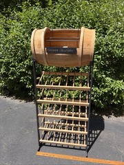 Rare – Fetzer Barrel Select Wine Advertising Store Bar Display – Bottle Rack