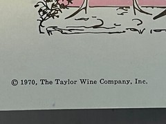 Vintage Taylor Wine Company Recipe Booklet Mixed Drink Bartender Guide 1970