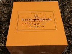 VEUVE CLICQUOT PONSARDIN VCP CHAMPAGNE OUTDOOR TRENDY FLUTES ACRYLIC QTY. SIX