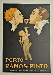 Vintage 1920&rsquo;s French Spirits Poster « Porto Ramos-Pinto »